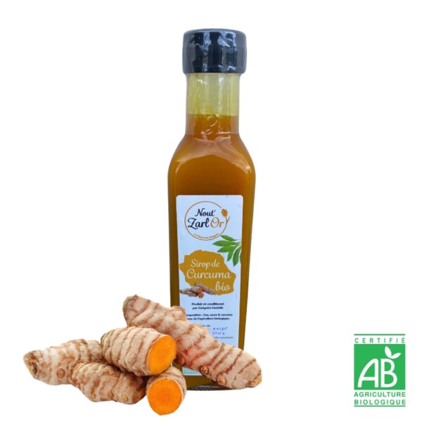 sirop de curcuma bio